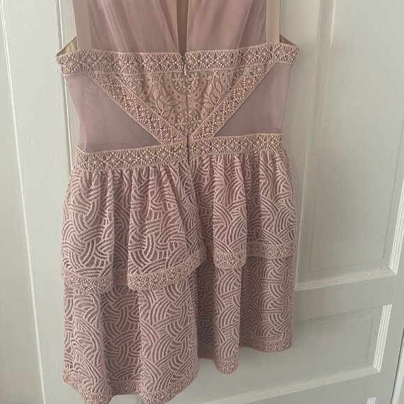 BCBG purple lace dress. - Picture 3 of 3